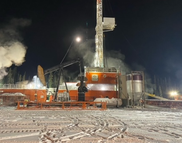night drilling in Canada