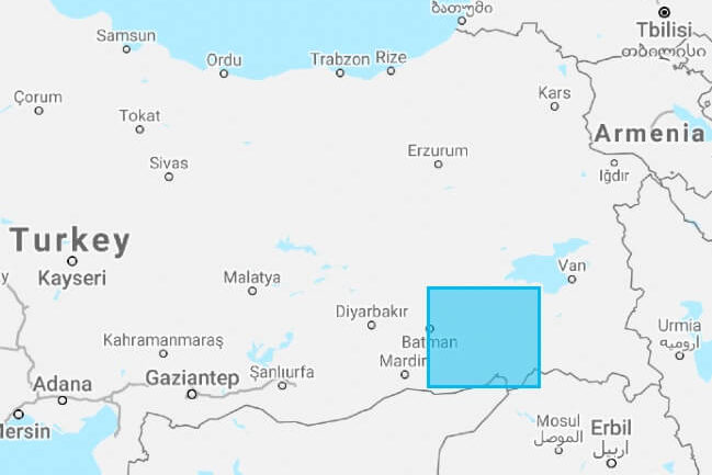 Map Turkey